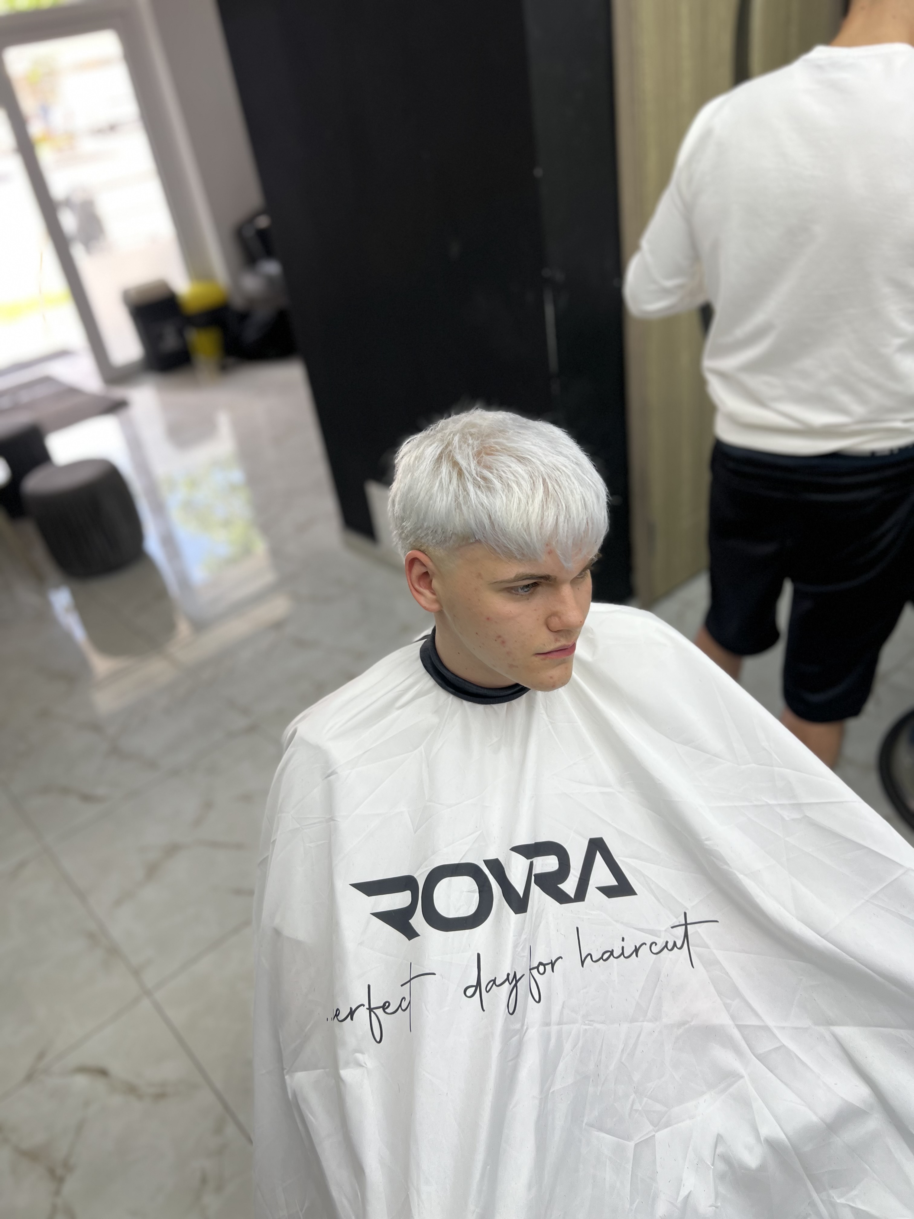vopsit+tapper fade💈🤍