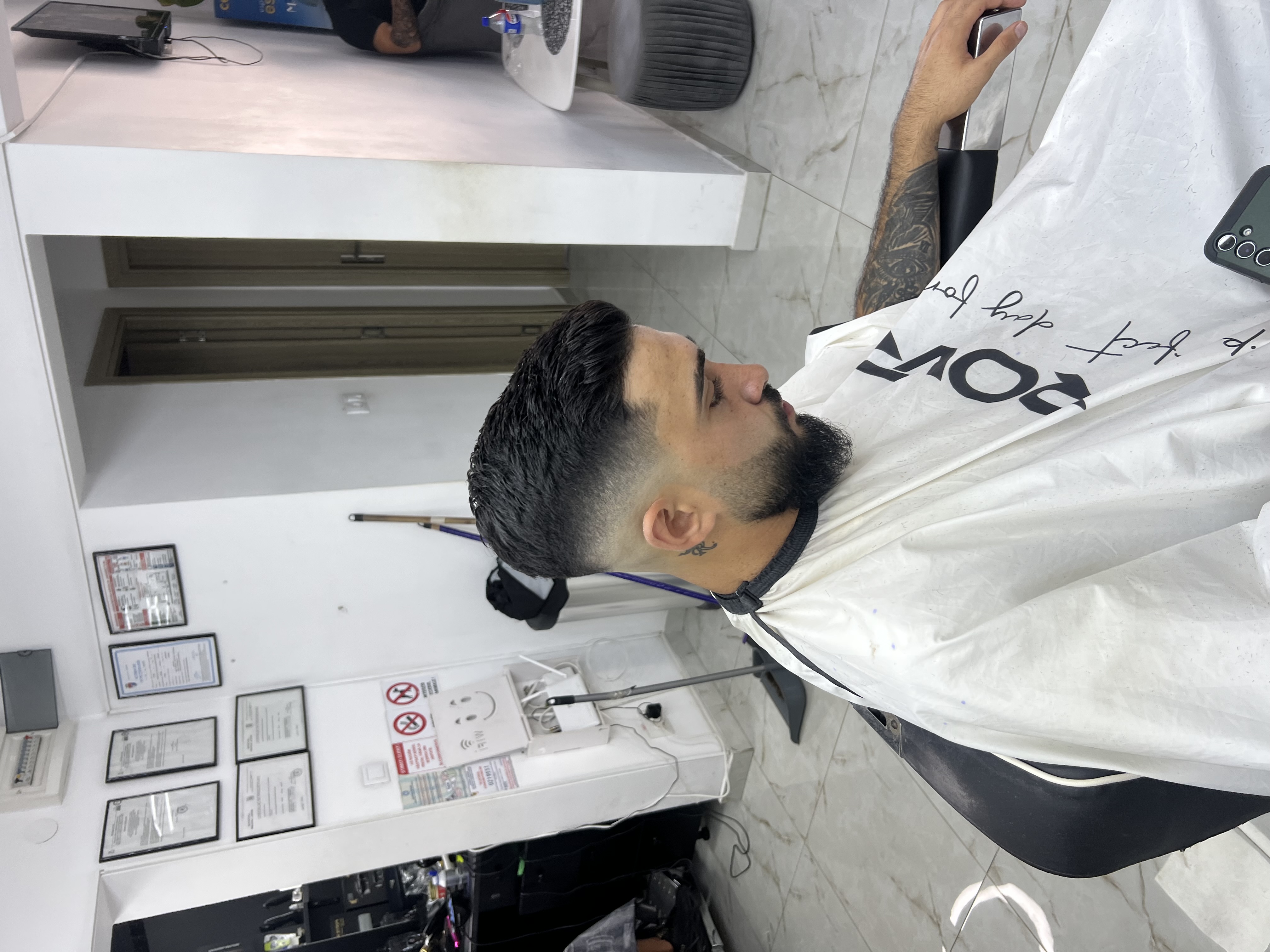 Mid Fade+Barbă💈